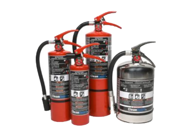 CLEANGUARD+ Clean agent fire extinguisher