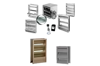 Dampers and louvers