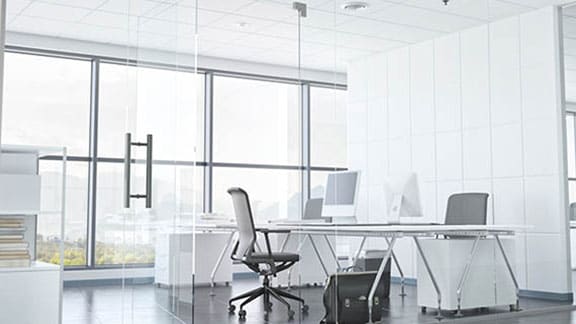 interiors of an office