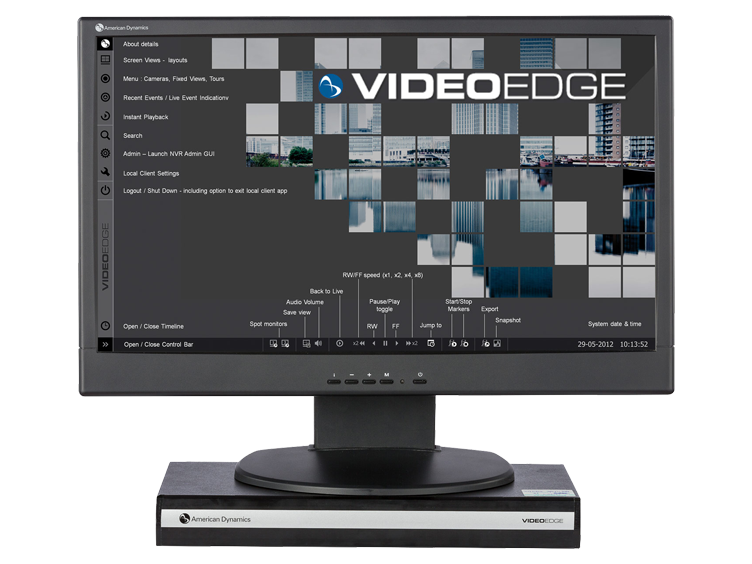 VideoEdge 1U NVR by American Dynamics