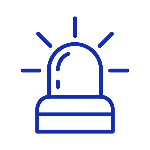 Alarm light icon